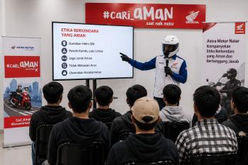 Astra Motor Natar Kampanyekan Etika Berkendara yang Aman dan Bertanggung Jawab
